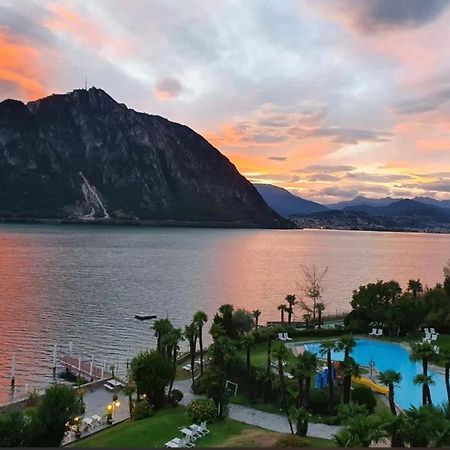 Holiday On The Lake Lugano 6 Bissone Exterior photo