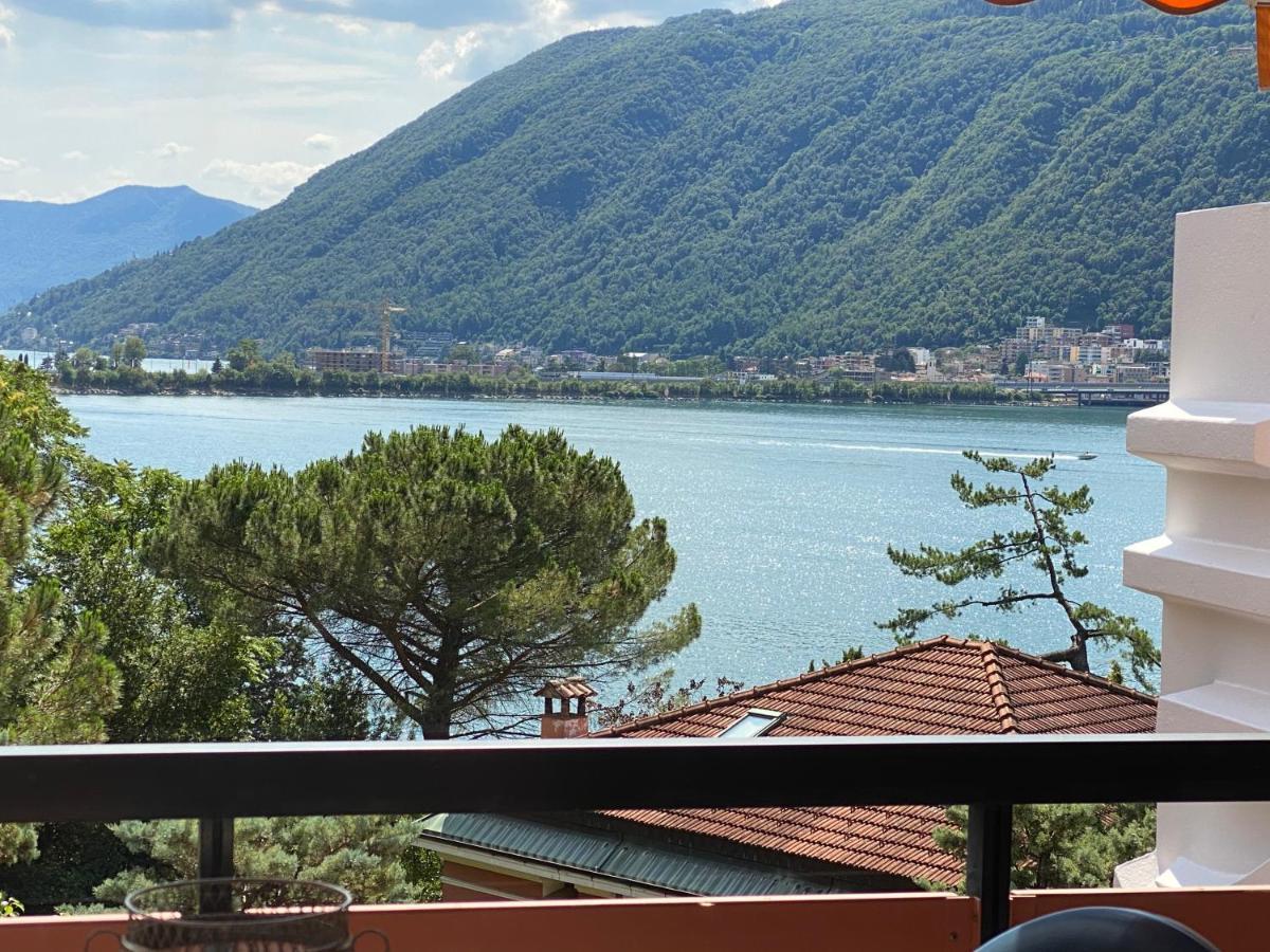 Holiday On The Lake Lugano 6 Bissone Exterior photo