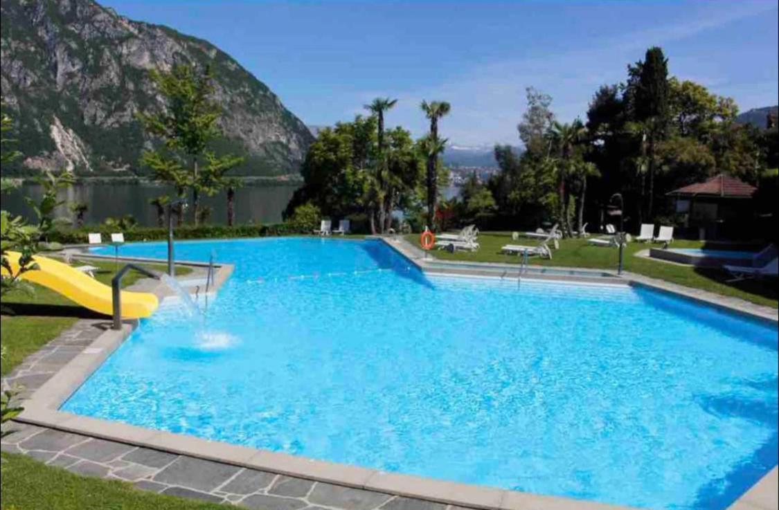 Holiday On The Lake Lugano 6 Bissone Exterior photo